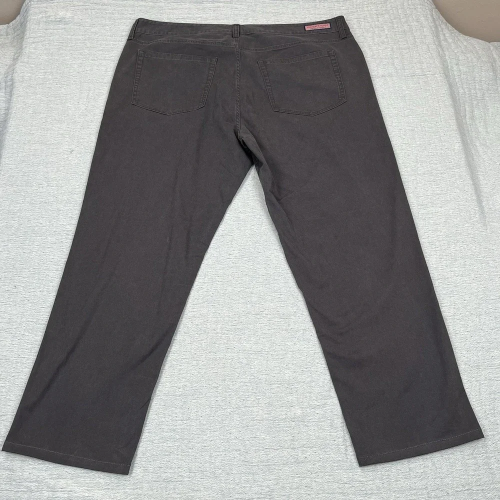 Vineyard Vines Men's Pants - Slim Fit Breaker‎ Pant 38 x 30 Gray